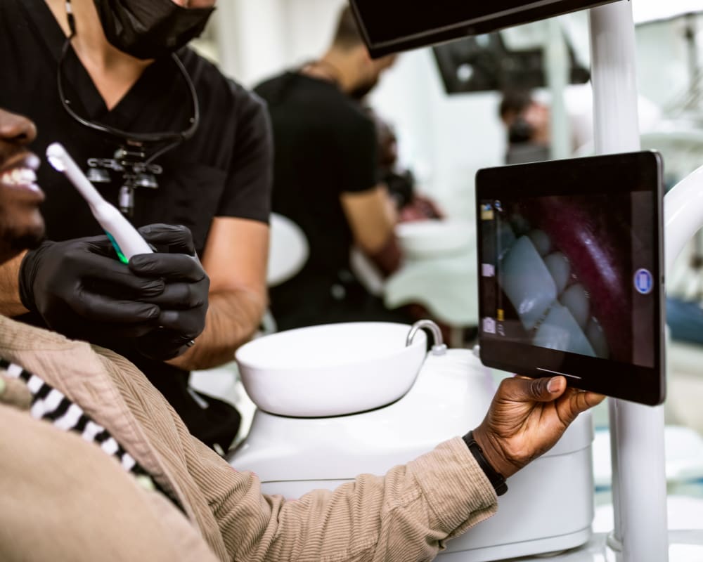 Intraoral Camera Dental Treatment in Calgary